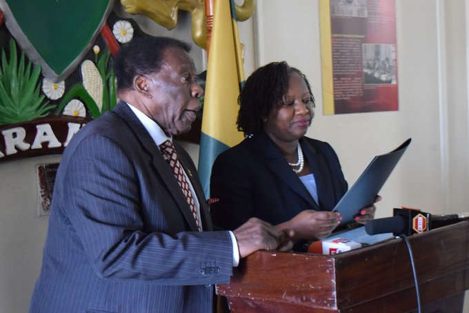 Leonard ‎Mambo Mbotela sworn in as member of the National Heroes Council